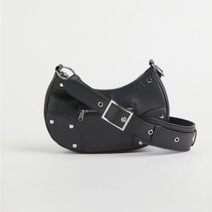 Small Faux Leather Shoulder Bag